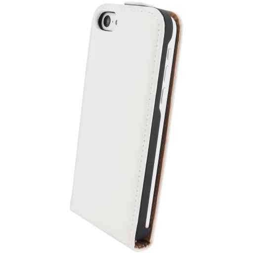 Mobiparts Premium Flip Case Apple iPhone 5C White