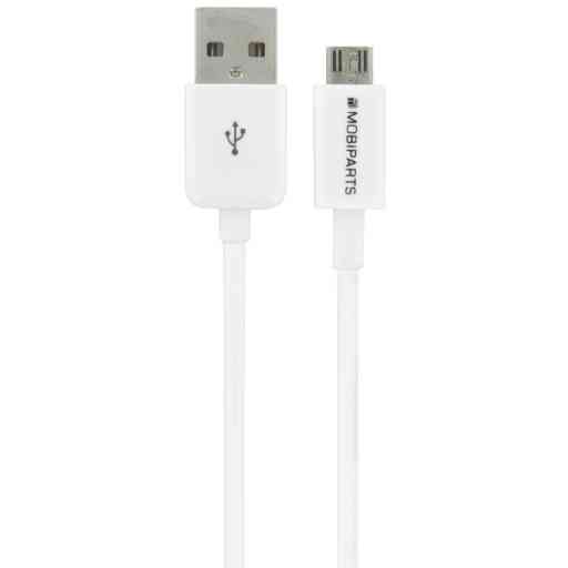 Mobiparts Micro USB to USB Cable 2.4A 3m White 