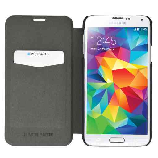 Schaar Veroveren cijfer Mobiparts Slim Folio Case Samsung Galaxy S5 Mini Black - Hoesjes en  accessoires voor iedere smartphone ✓|Gratis verzending ✓| Mobiparts.eu ✓