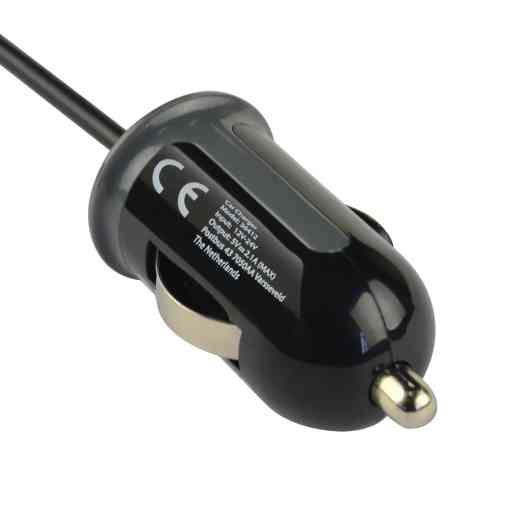 Mobiparts Car Charger Micro USB 2.1A Black