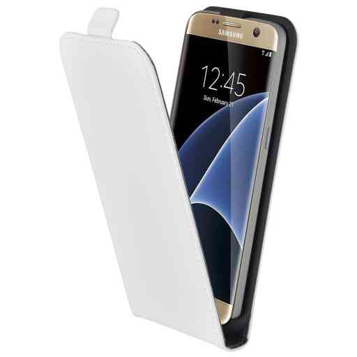 Mobiparts Premium Flip Case Samsung Galaxy S7 White