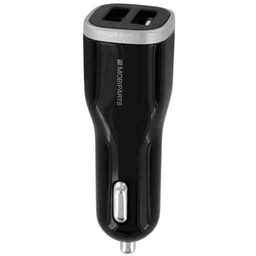 Mobiparts Quick Charge Car Charger Dual USB 5A Black