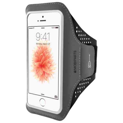 Mobiparts Comfort Fit Sport Armband Apple iPhone 5/5S/SE Black
