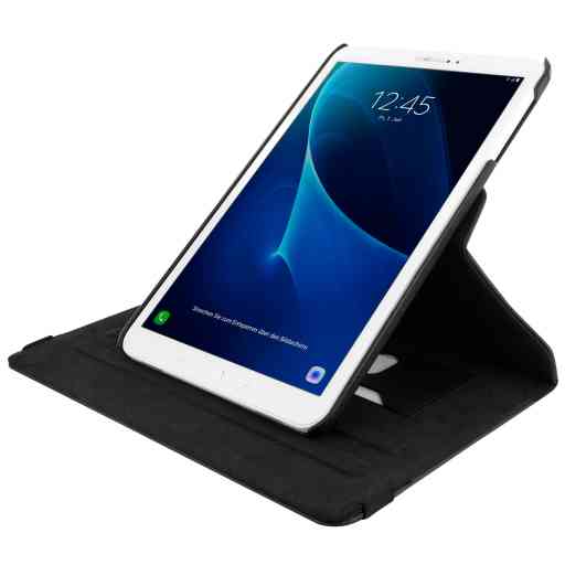 Mobiparts 360 Rotary Stand Case Samsung Galaxy Tab A 10.1 (2016) Black