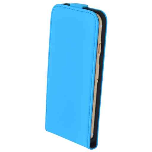 Mobiparts Premium Flip Case Apple iPhone 7/8/SE (2020/2022) Light Blue