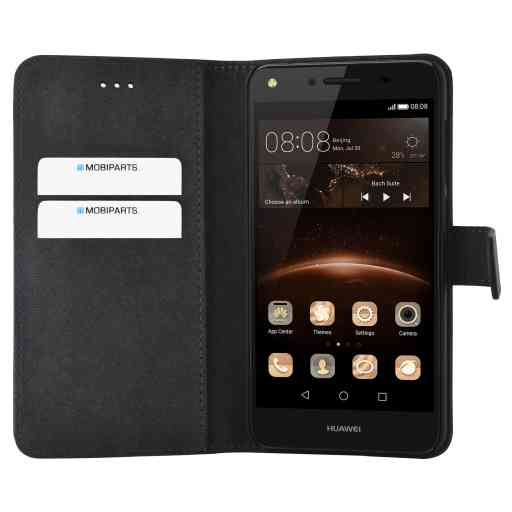 Mobiparts Premium Wallet Case Huawei Y5 II / Y6 II Compact Black