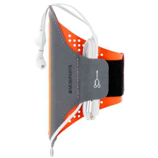Mobiparts Comfort Fit Sport Armband Apple iPhone 6/6S/7/8/SE (2020/2022) Neon Orange