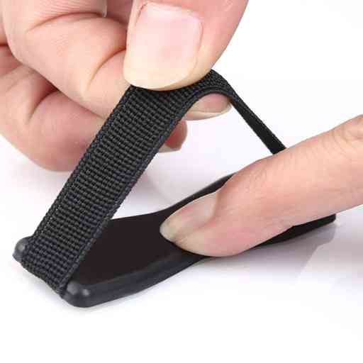 Mobiparts Smartphone & Tablet Elastic Grip Handle Black
