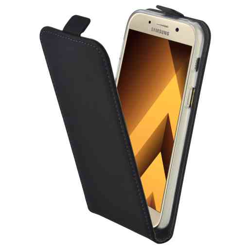 Mobiparts Premium Flip TPU Case Samsung Galaxy A3 (2017) Black 