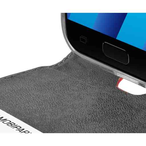 Mobiparts Premium Flip TPU Case Samsung Galaxy A5 (2017) Peach Pink 