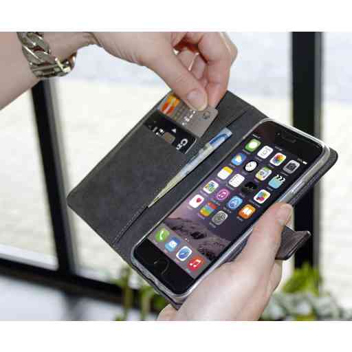 Mobiparts Premium Wallet TPU Case Samsung Galaxy S8 Plus Black 