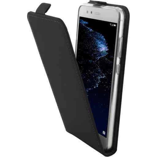 Mobiparts Premium Flip TPU Case Huawei P10 Lite Black 