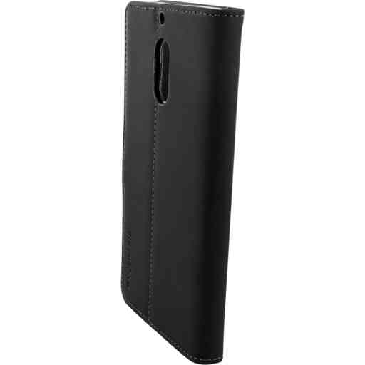 Mobiparts Premium Wallet TPU Case Nokia 6 Black