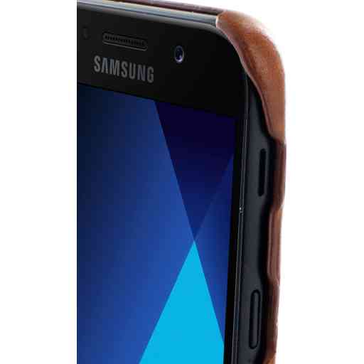 Mobiparts Excellent Backcover Samsung Galaxy A5 (2017) Oaked Cognac