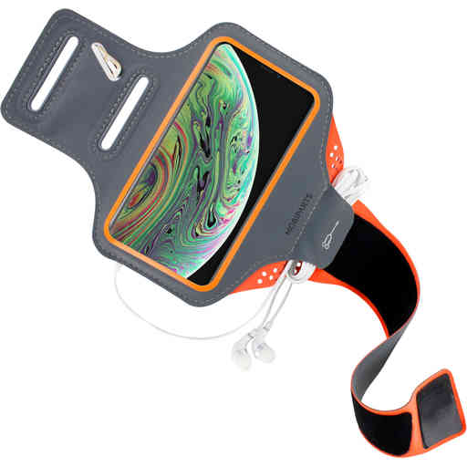 Mobiparts Comfort Fit Sport Armband Apple iPhone X/XS Neon Orange