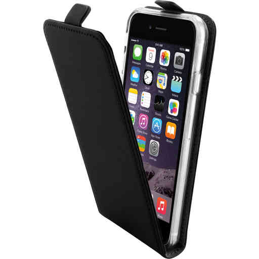 Mobiparts Premium Flip TPU Case Apple iPhone 6/6S Black