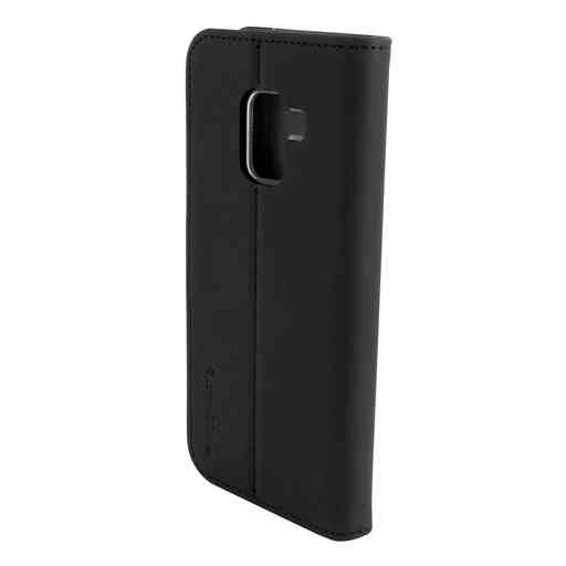 Mobiparts Premium Wallet TPU Case Samsung Galaxy A8 Plus (2018) Black 