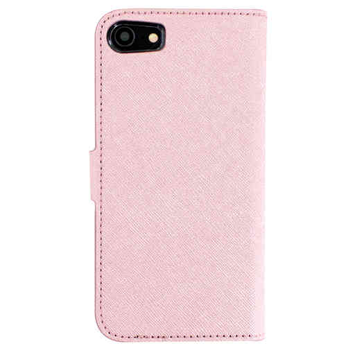 Mobiparts Saffiano Wallet Case Apple iPhone 7/8/SE (2020/2022) Pink