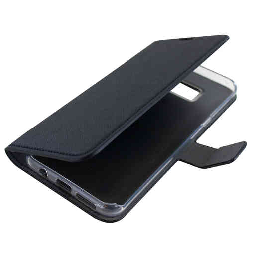 Mobiparts Saffiano Wallet Case Samsung Galaxy S8 Plus Black