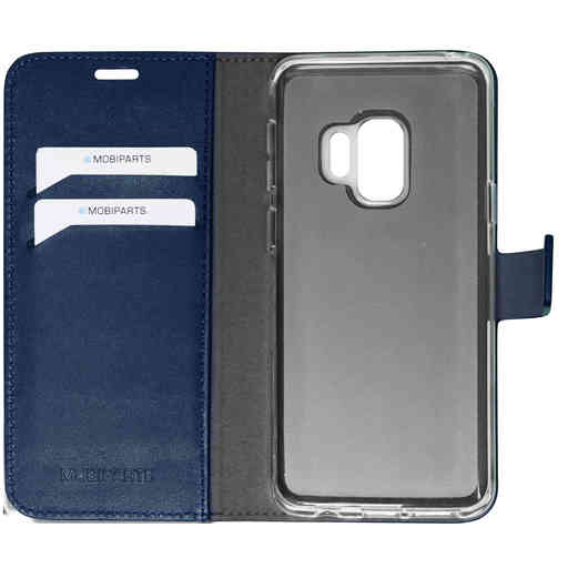 Mobiparts Classic Wallet Case Samsung Galaxy S9 Blue