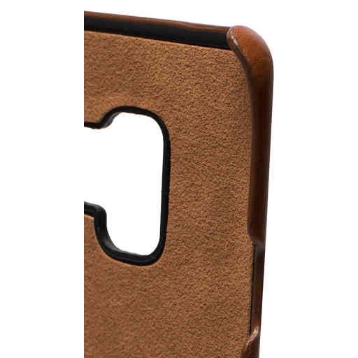 Mobiparts Excellent Backcover Samsung Galaxy S9 Oaked Cognac