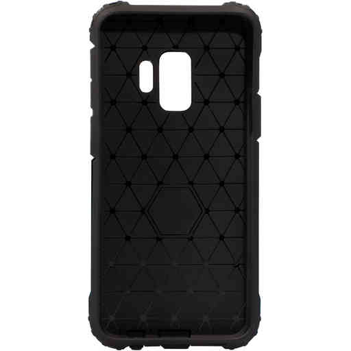 Mobiparts Rugged Shield Case Samsung Galaxy S9 Black (Bulk)
