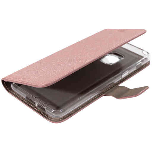 Mobiparts Saffiano Wallet Case Samsung Galaxy A8 (2018) Pink