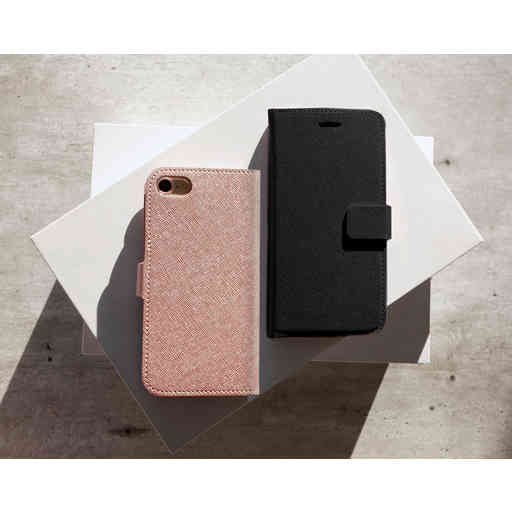 Mobiparts Saffiano Wallet Case Samsung Galaxy A8 (2018) Pink