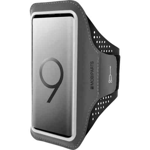 Mobiparts Comfort Fit Sport Armband Samsung Galaxy S9 Plus Black