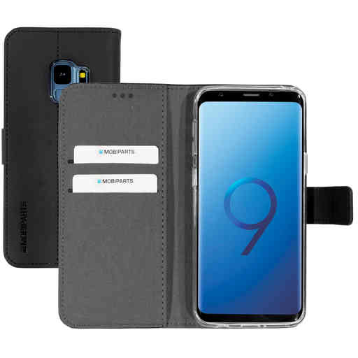 Mobiparts Premium Wallet TPU Case Samsung Galaxy S9 Black