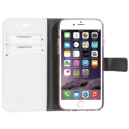 Mobiparts Saffiano Wallet Case Apple iPhone 6/6S White