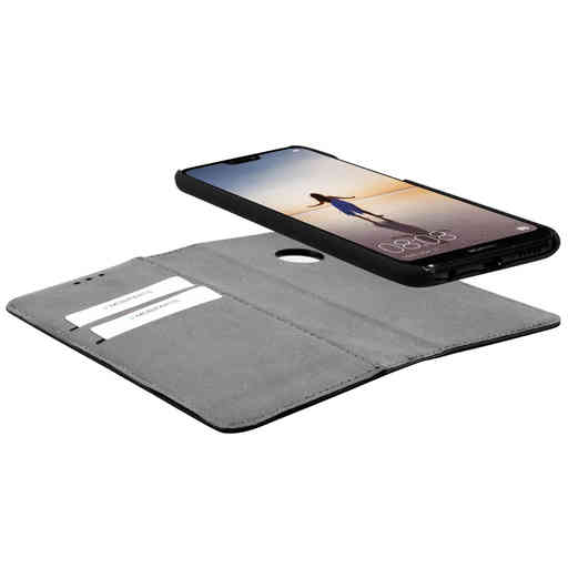 Mobiparts 2 in 1 Premium Wallet Case Huawei P20 Lite Black