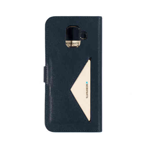 Mobiparts Classic Wallet Case Samsung Galaxy A6 (2018) Blue