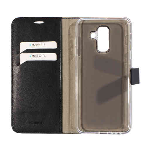 Mobiparts Classic Wallet Case Samsung Galaxy A6 Plus (2018) Black