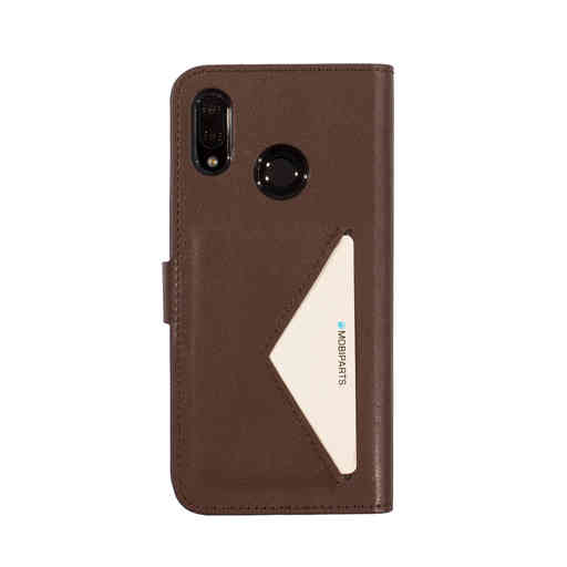 Mobiparts Classic Wallet Case Huawei P20 Lite Brown