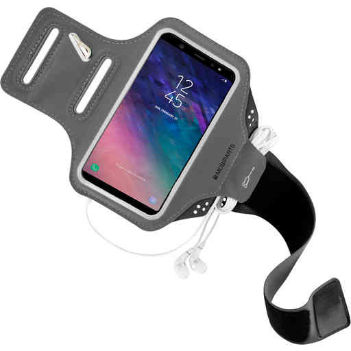 Mobiparts Comfort Fit Sport Armband Samsung Galaxy A6 Plus (2018) Black