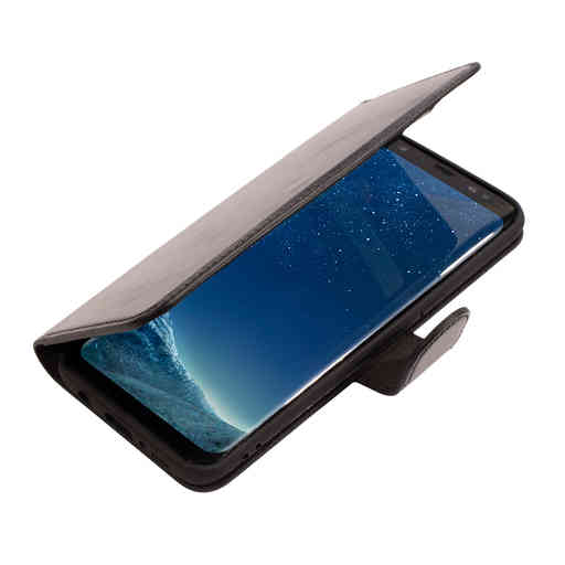 Mobiparts Excellent Wallet Case 2.0 Samsung Galaxy S8 Jade Black