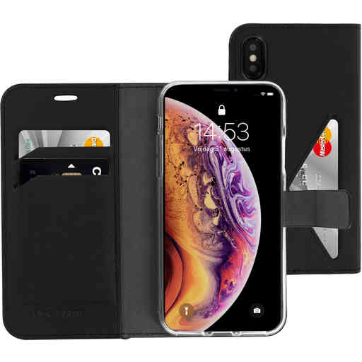 Mobiparts Classic Wallet Case Apple iPhone X/XS Black