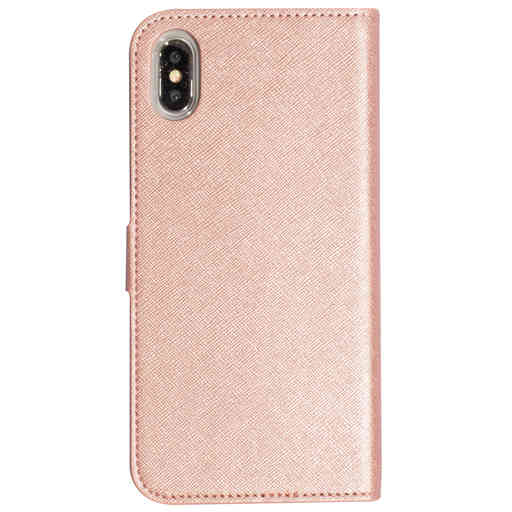 Mobiparts Saffiano Wallet Case Apple iPhone XS Max Pink