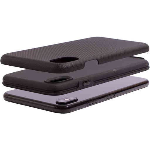 Mobiparts Rugged Tough Grip Case Apple iPhone XS Max Black (Bulk)