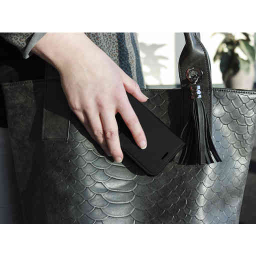 Mobiparts Saffiano Wallet Case Samsung Galaxy A9 (2018) Black