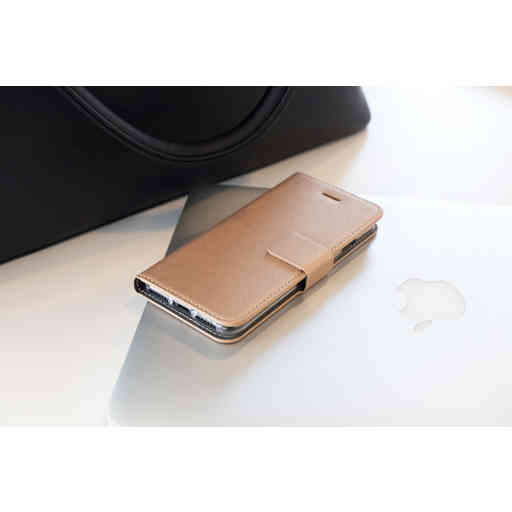 Mobiparts Saffiano Wallet Case Apple iPhone 7 Plus/8 Plus Copper