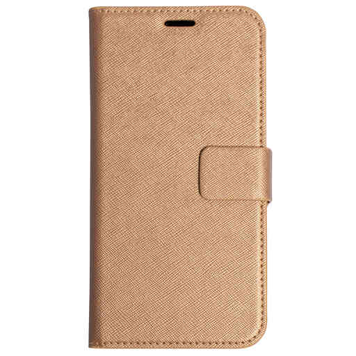Mobiparts Saffiano Wallet Case Apple iPhone XR Copper
