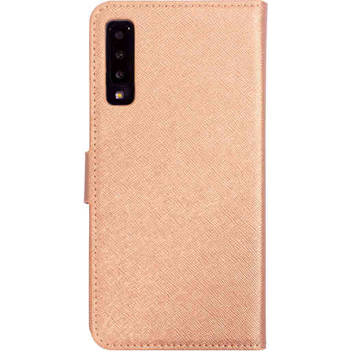 Mobiparts Saffiano Wallet Case Samsung Galaxy A7 (2018) Copper