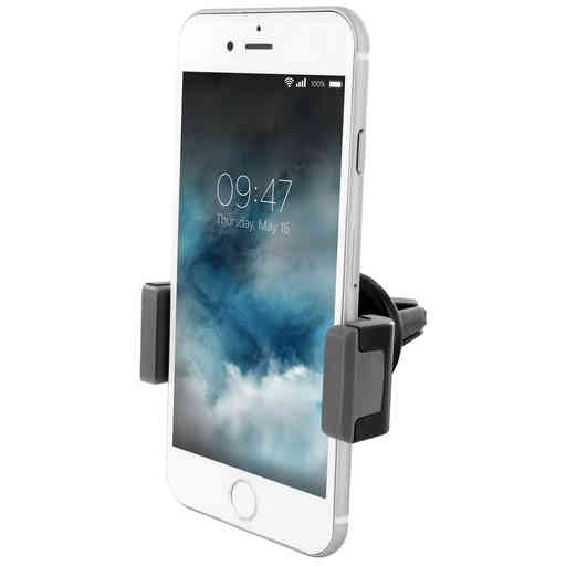 Mobiparts Car Pack Universal Vent Holder 2.4A + USB-C Cable White