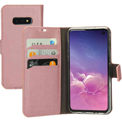 Mobiparts Saffiano Wallet Case Samsung Galaxy S10e Pink