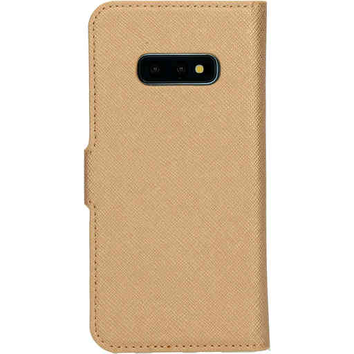 Mobiparts Saffiano Wallet Case Samsung Galaxy S10e  Copper