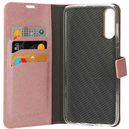 Mobiparts Saffiano Wallet Case Samsung Galaxy A70 (2019) Pink