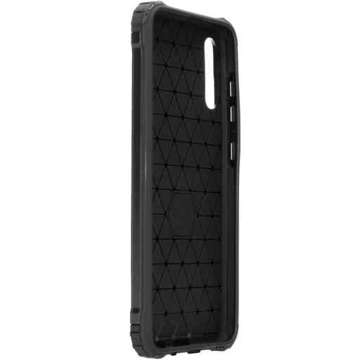 Mobiparts Rugged Shield Case Samsung Galaxy A70 (2019) Black