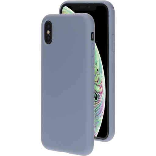 Mobiparts Silicone Cover Apple iPhone X/XS Royal Grey